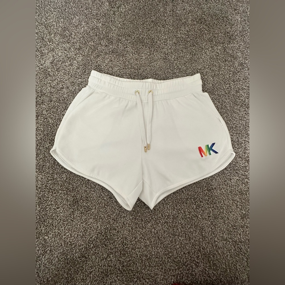 Michael Kors Women’s White Drawstring Shorts